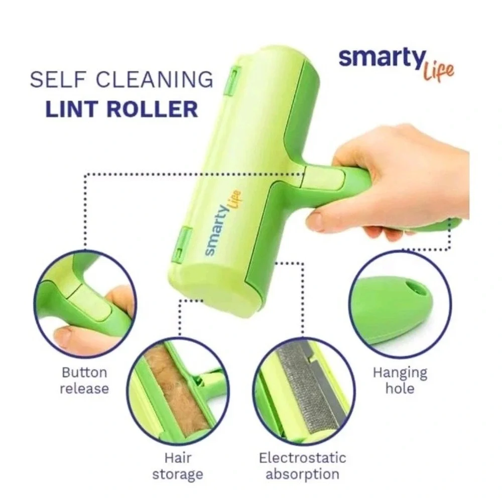 4 Pack - Dog & Cat Hair Remover Brush – Reusable - Easy Clean - Bulk Pack